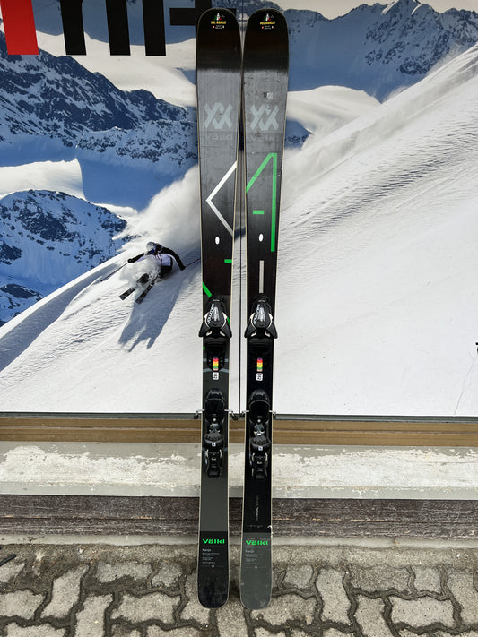 175cm Sci freeride Volkl Kenjo 84 r19.6 usato N562