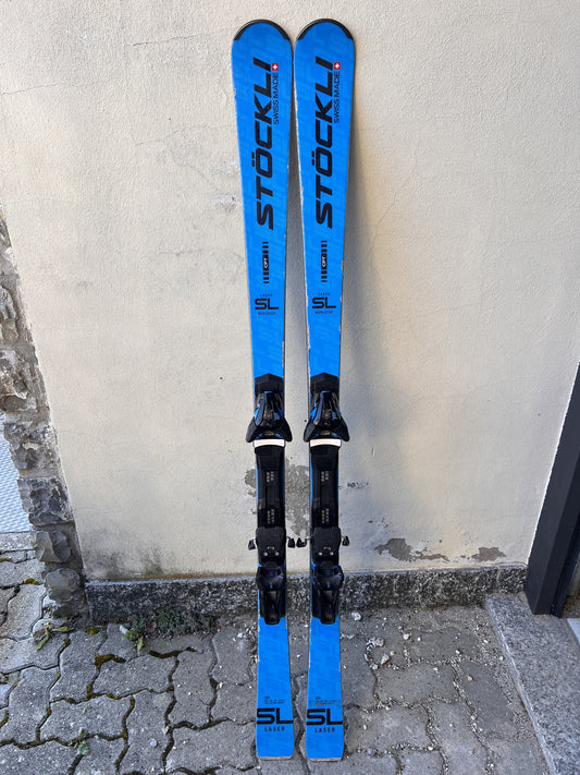 165cm Stockli SL Laser 2024 sci discesa Usato