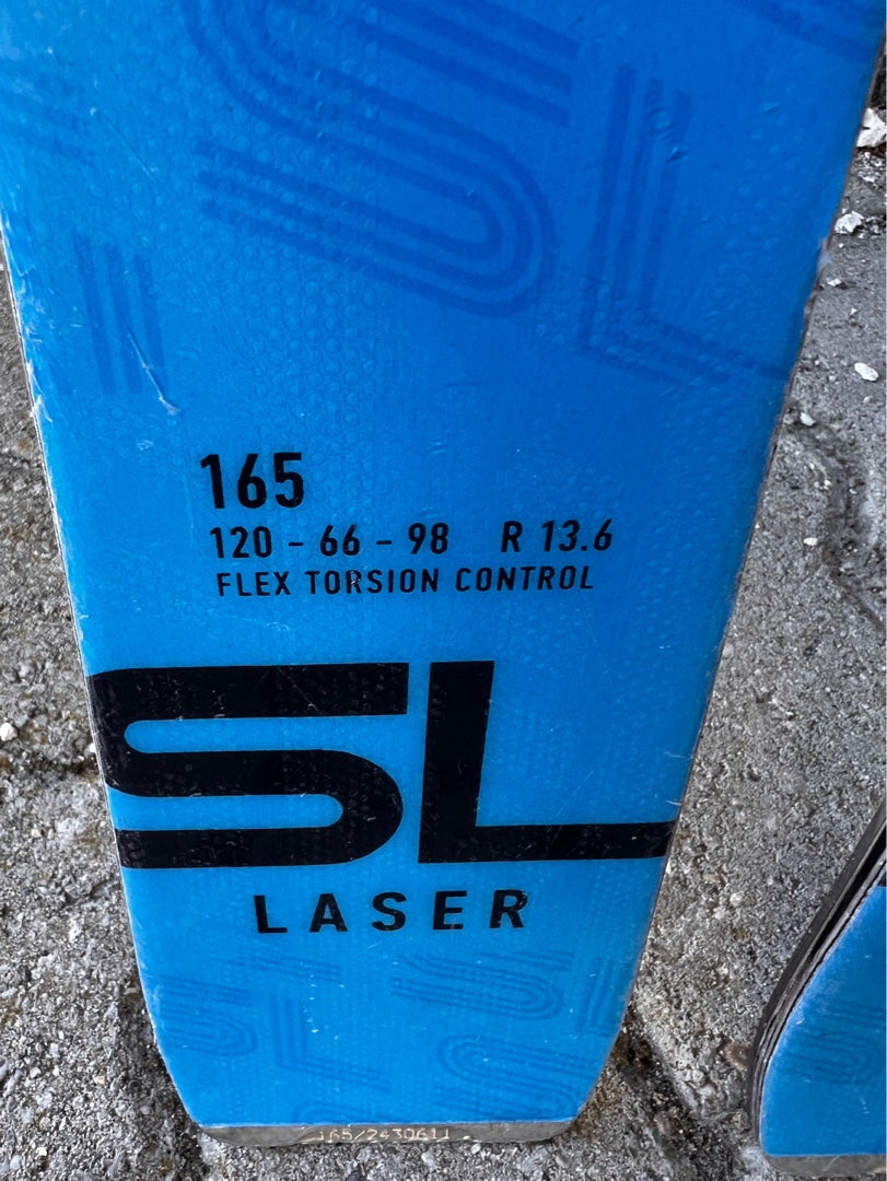 165cm Stockli SL Laser 2024 sci discesa Usato