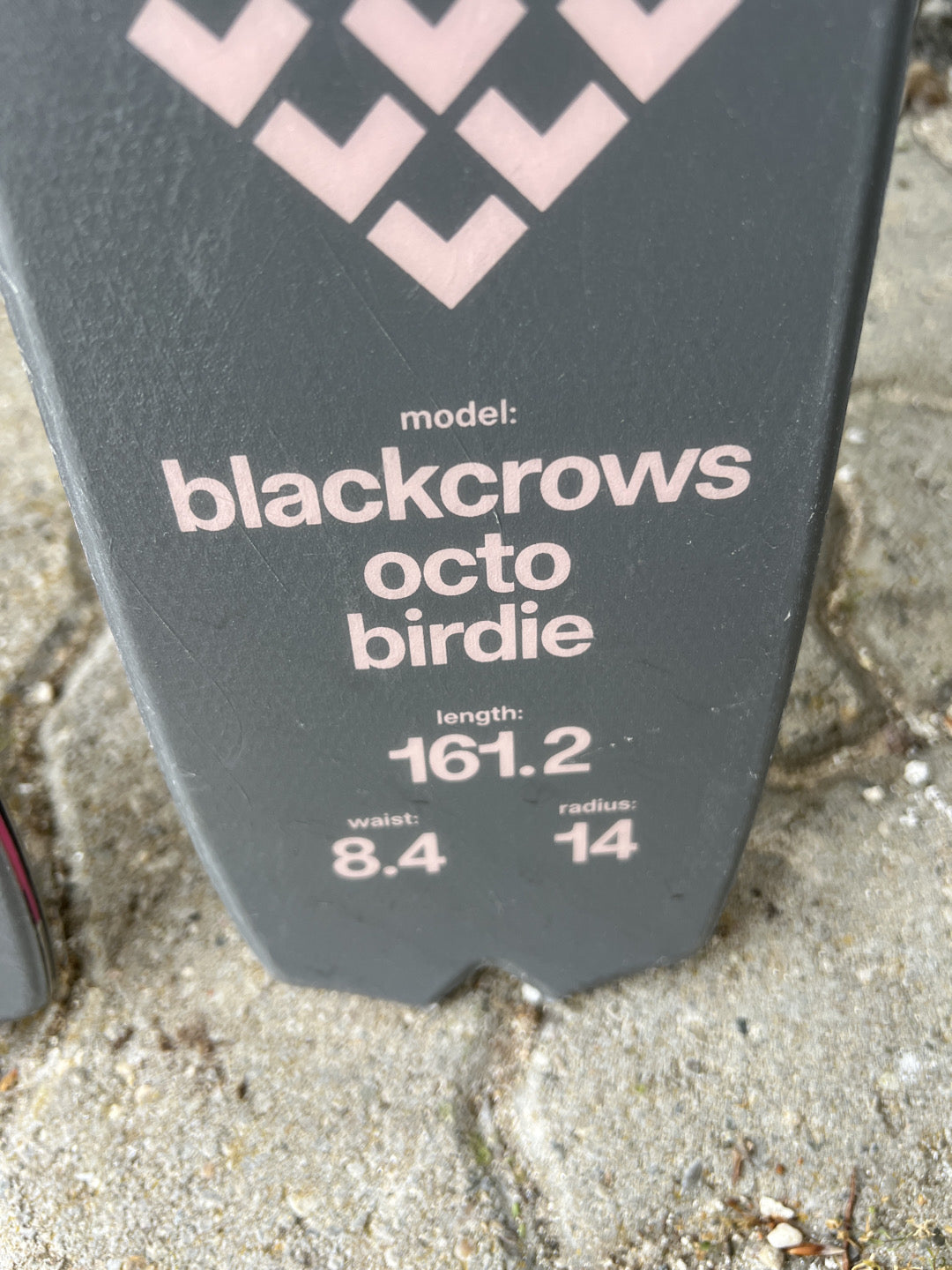 161cm Sci Blackcrows Octobirdie 84 r14 usato