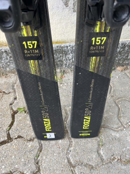 157cm sci Rossignol Forza 50 r11 usati N2