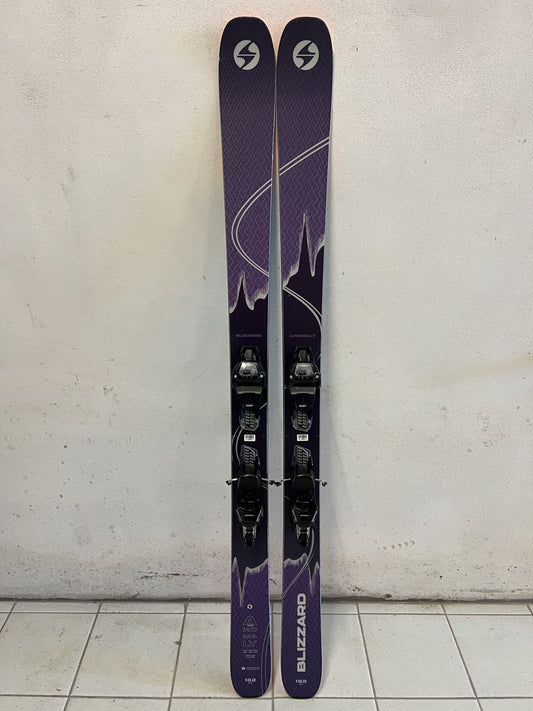 182cm Sci freeride Blizzard Anomaly102 r19.5 usato