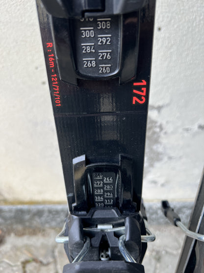 Sci Rossignol Hero LT 172cm r16 Konect 2025 Test usati