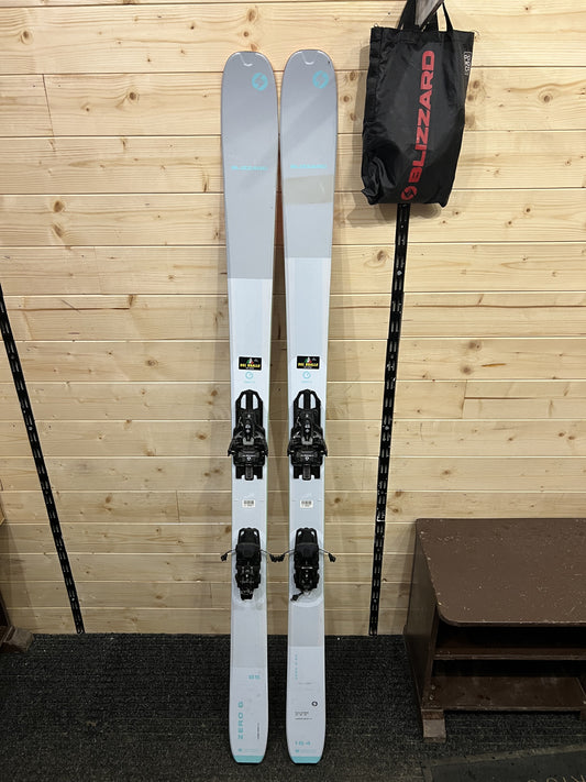 164cm Blizzard G85 sci + attacchi + pelli N3022 usati