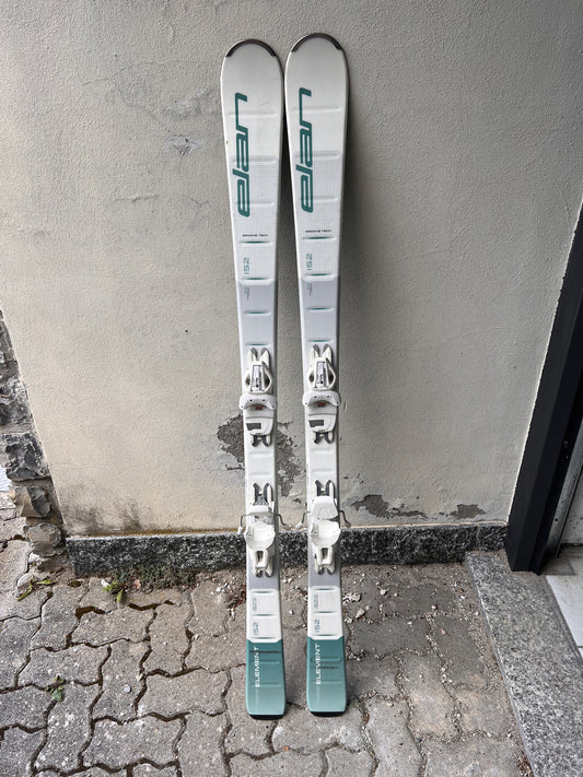152cm sci Elan Element Bianco r12 usato