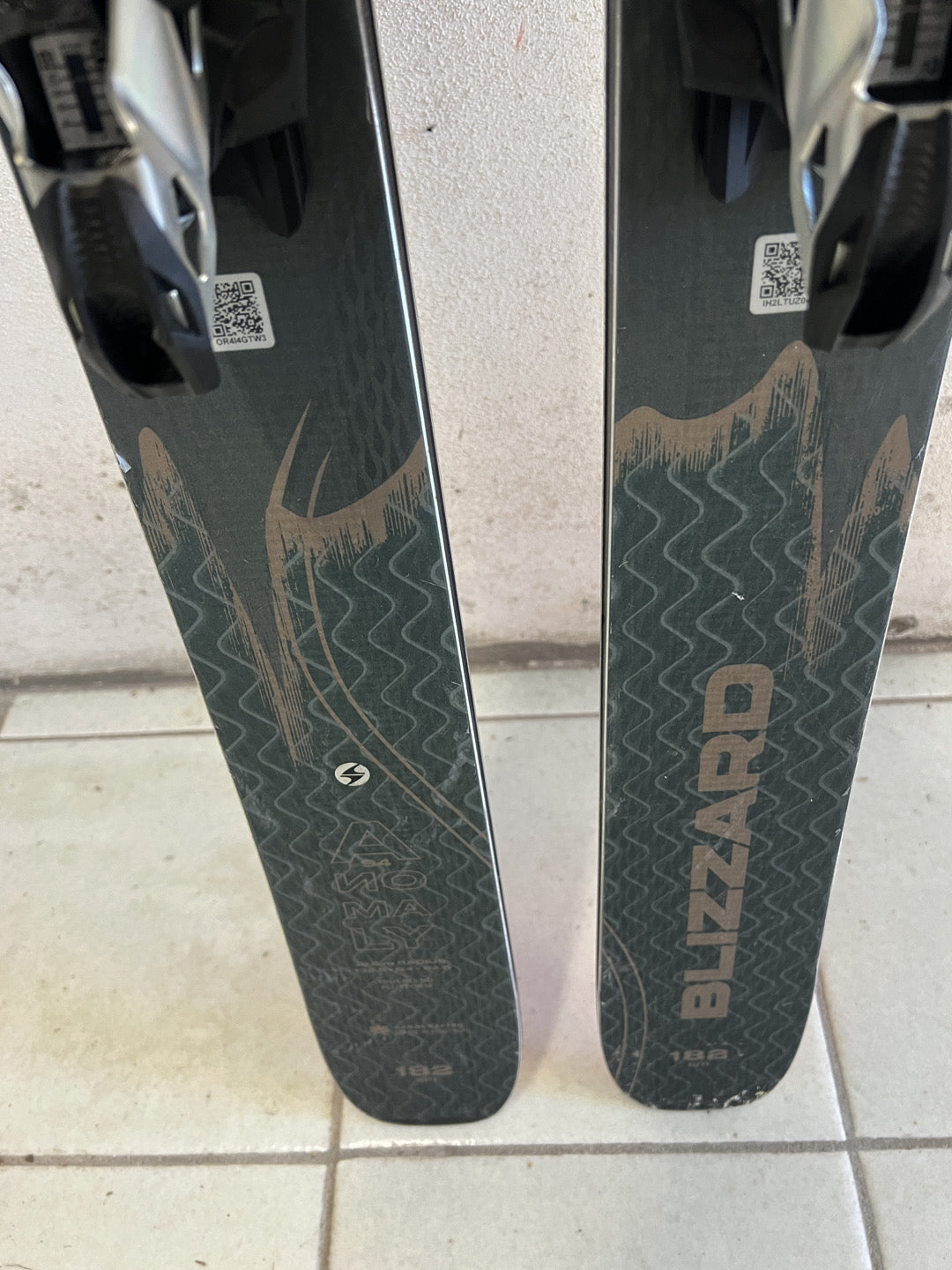 182cm Sci freeride Blizzard Anomaly94 r19.5 usato