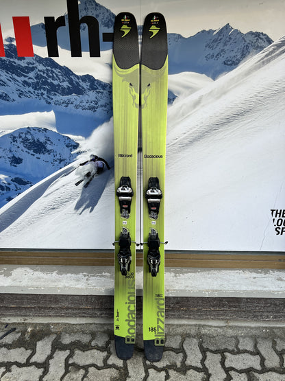 185cm Sci freeride Blizzard Bodacious 118 r27 usato