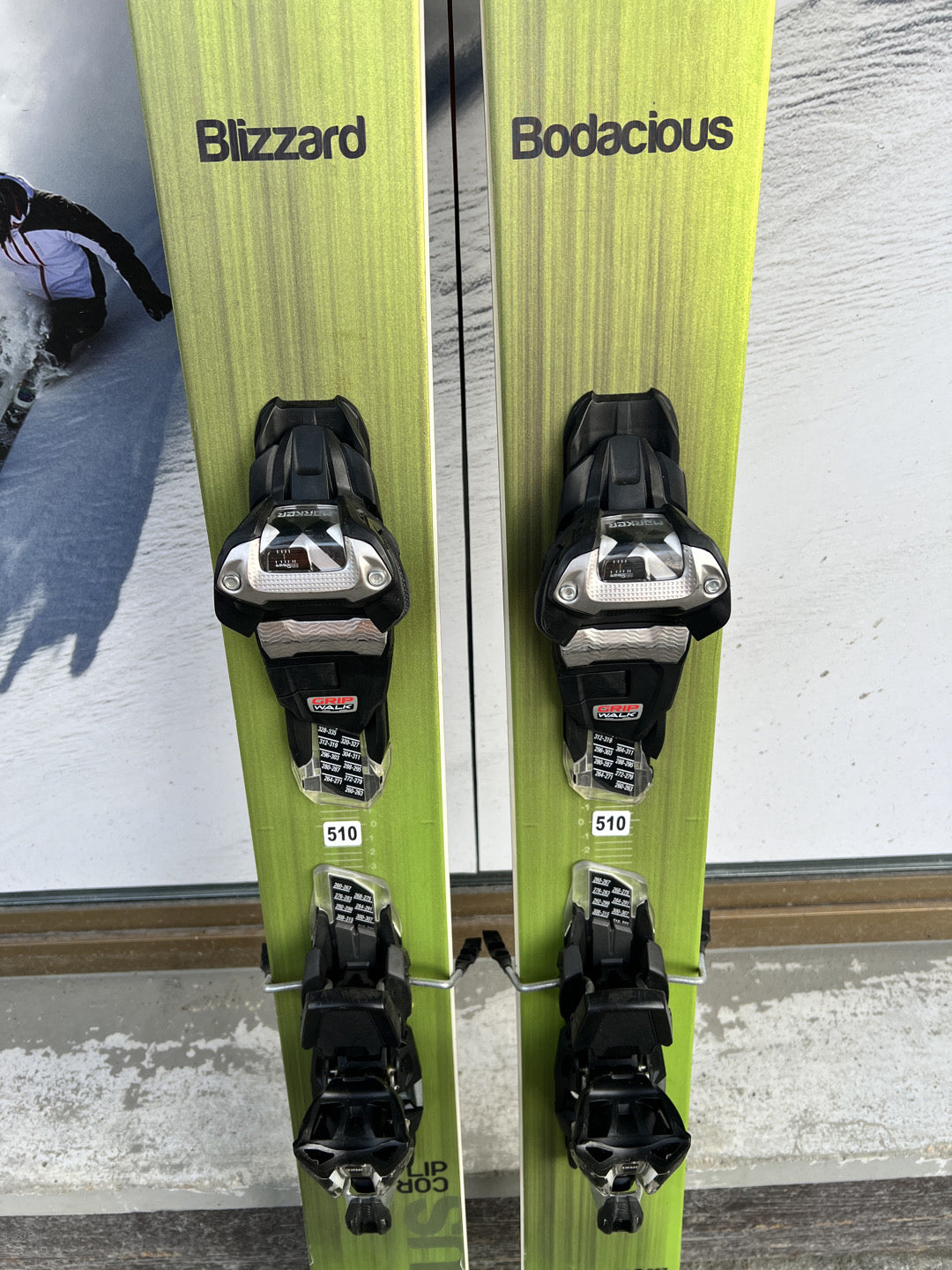 185cm Sci freeride Blizzard Bodacious 118 r27 usato