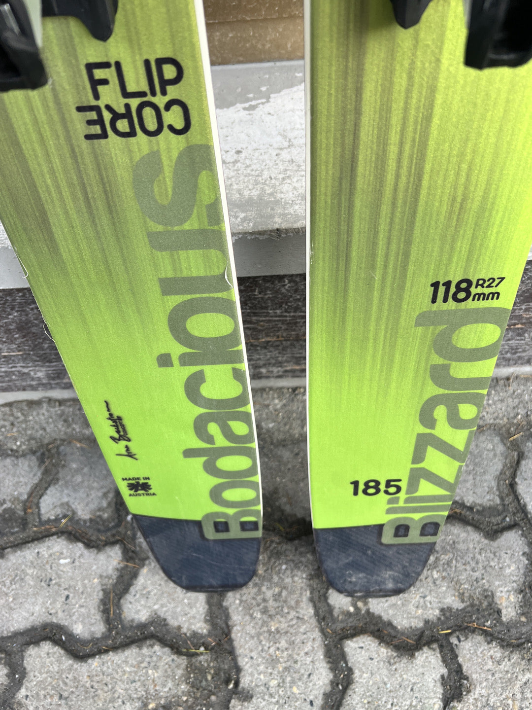 185cm Sci freeride Blizzard Bodacious 118 r27 usato