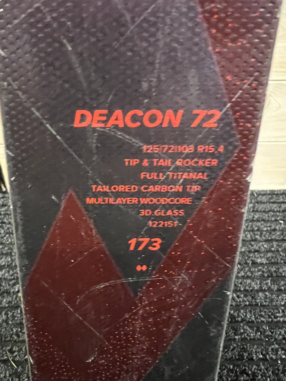 173cm sci Volkl Deacon72 r15.4 usati N114