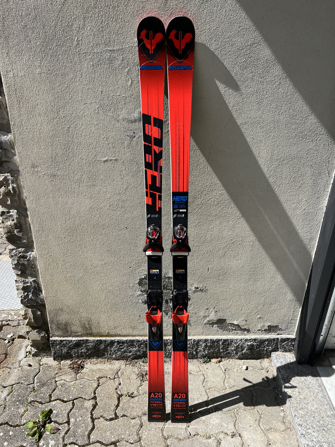 170cm sci Rossignol Hero GS FIS r20 usato 2024 N2