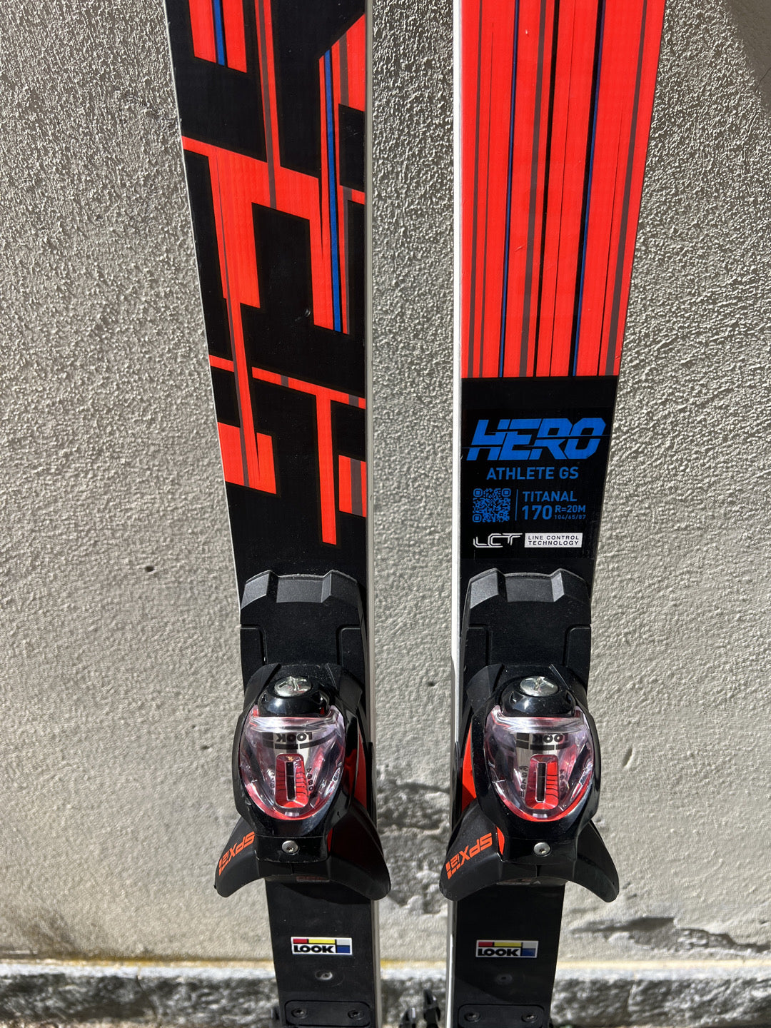 170cm sci Rossignol Hero GS FIS r20 usato 2024 N2