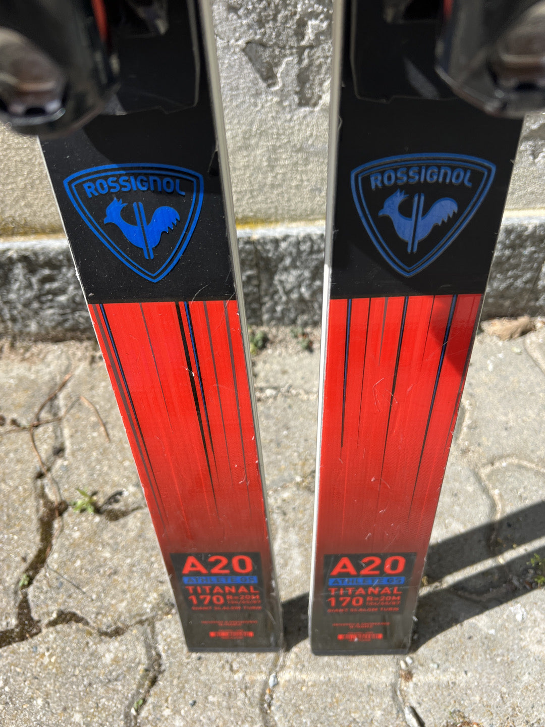 170cm sci Rossignol Hero GS FIS r20 usato 2024 N2 – Weply