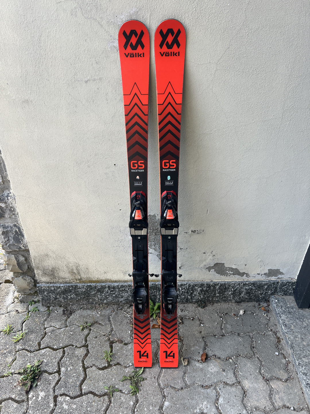 137cm sci Volkl Raceriger WC FIS GSJ r14 usato