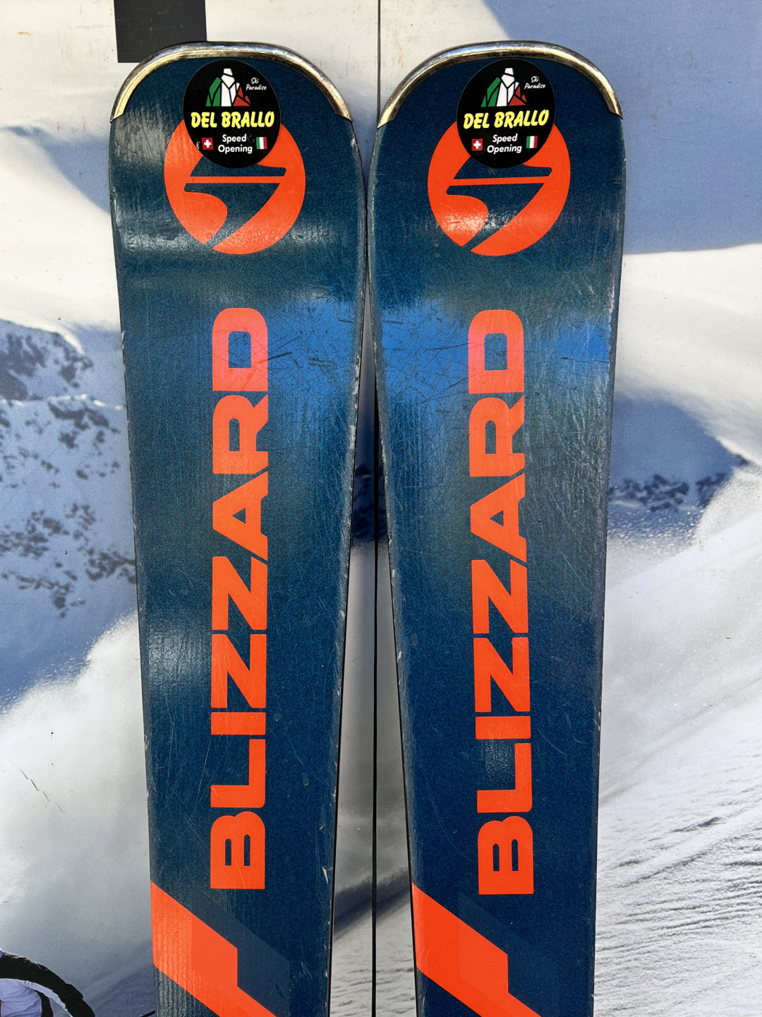 166cm sci Blizzard HRC r14.5 usati N234