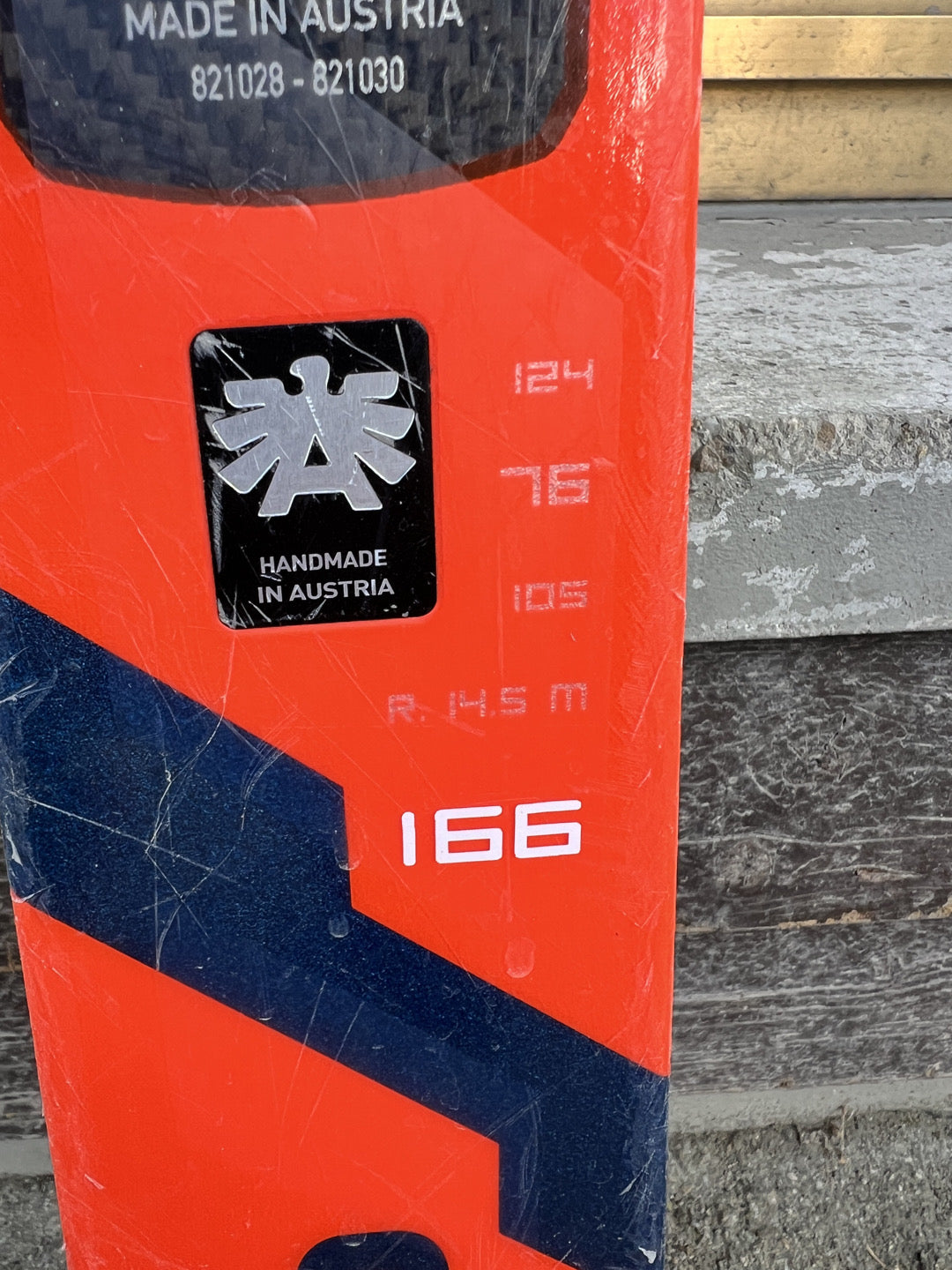 166cm sci Blizzard HRC r14.5 usati N234