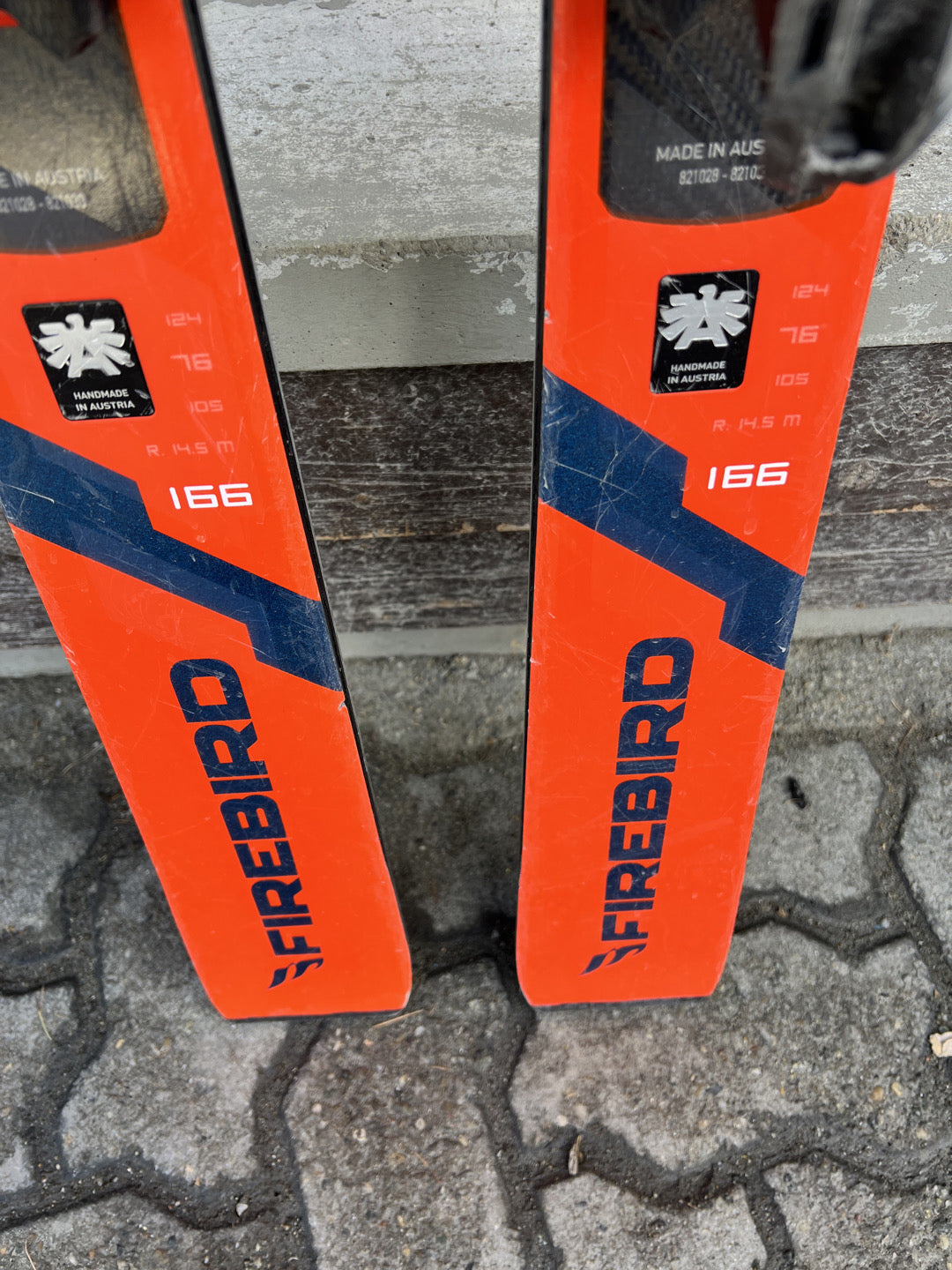 166cm sci Blizzard HRC r14.5 usati N234