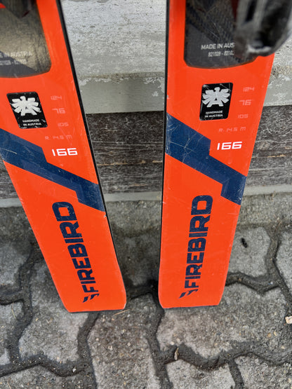 166cm sci Blizzard HRC r14.5 usati N234