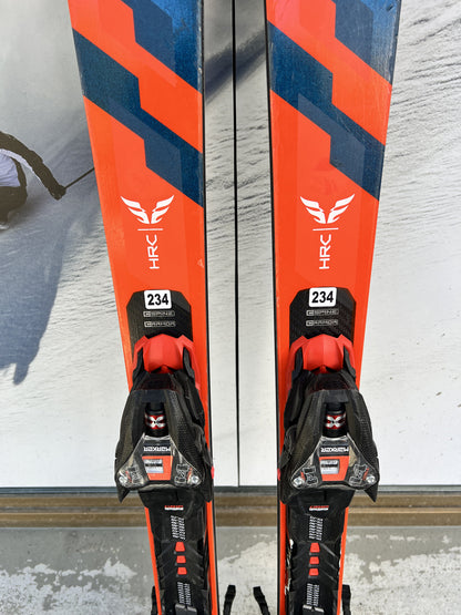 166cm sci Blizzard HRC r14.5 usati N234