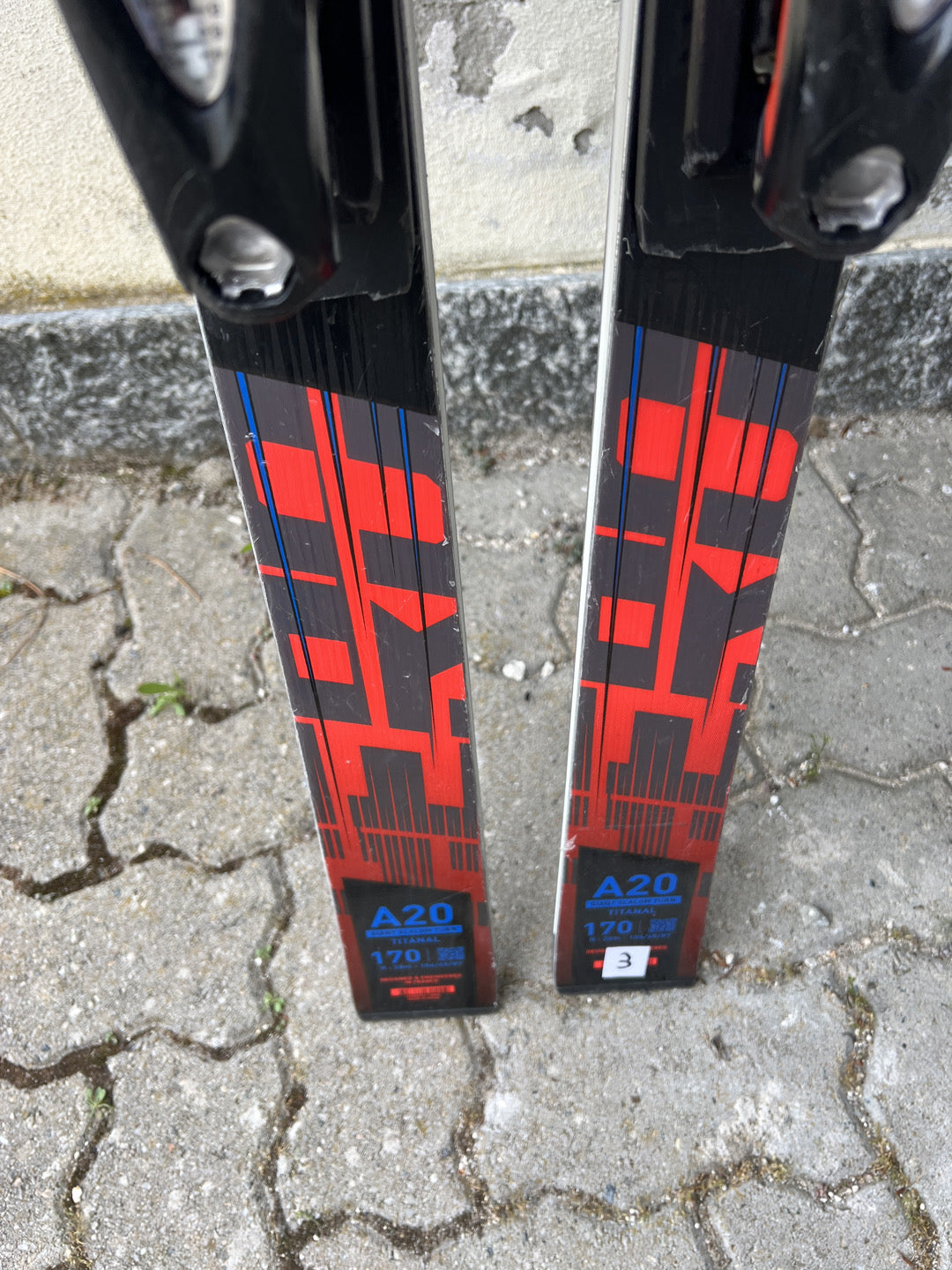 170cm sci Rossignol Hero GS FIS r20 usato 2025 N3