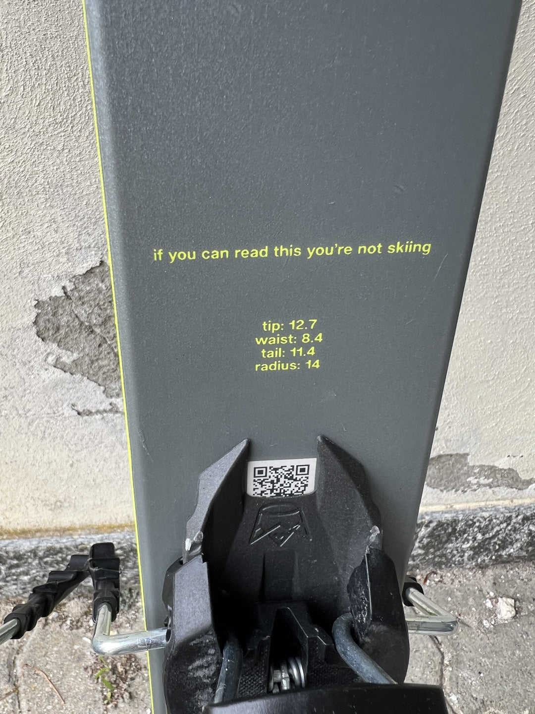 173cm Sci freeride Blackcrows Octo84 r14 usato