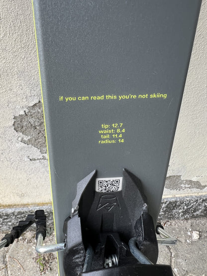 173cm Sci freeride Blackcrows Octo84 r14 usato