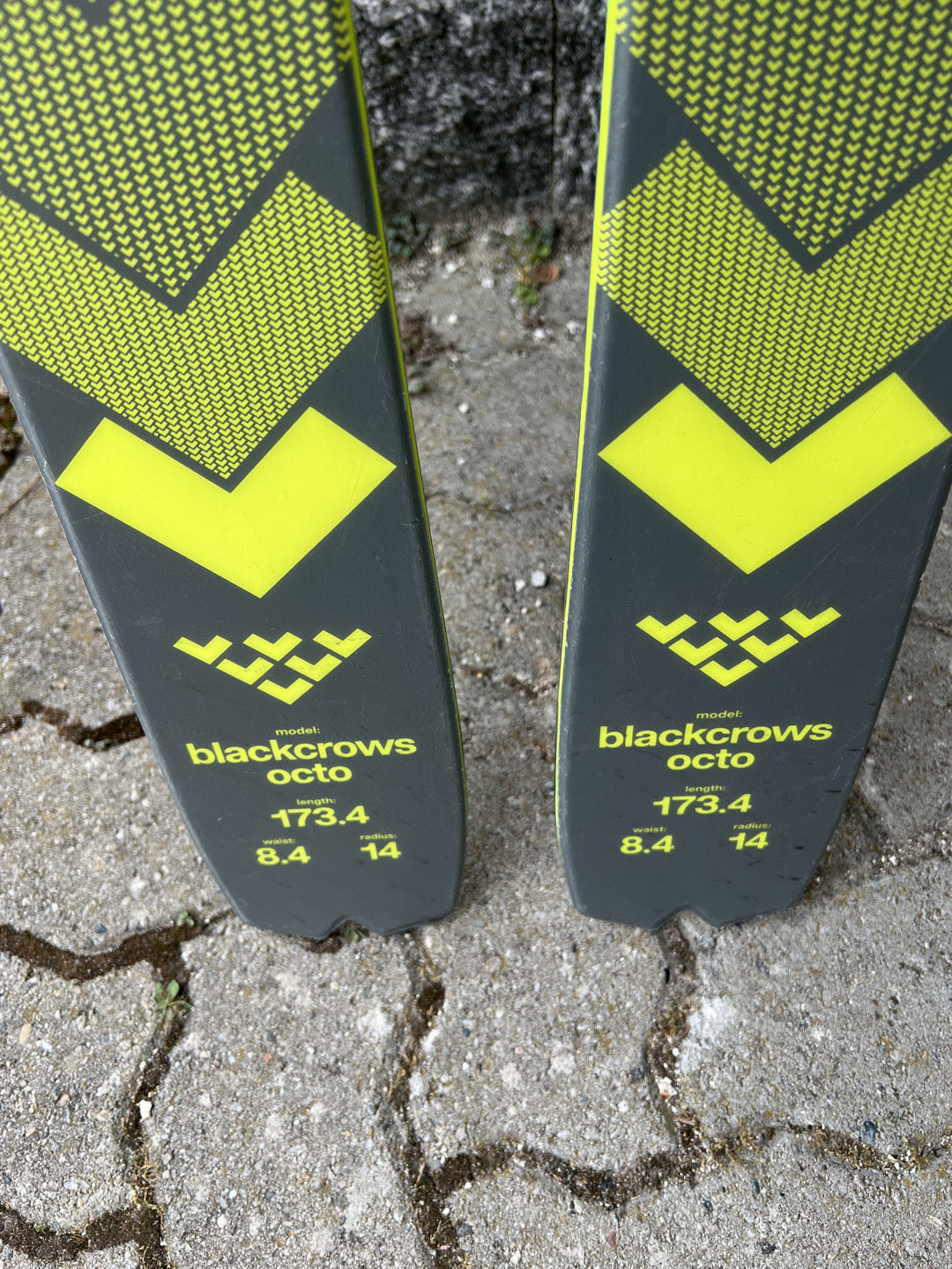 173cm Sci freeride Blackcrows Octo84 r14 usato