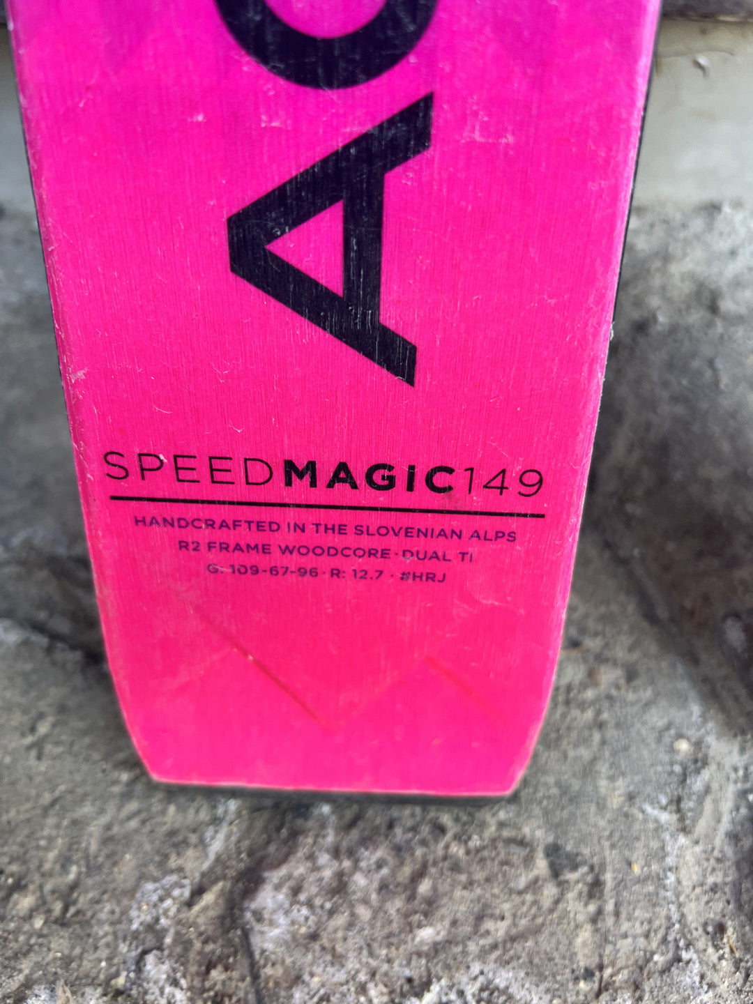 149cm sci Elan Speedmagic r12.7 usato N400