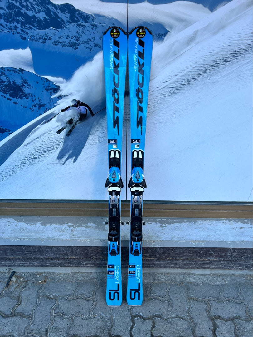150cm Stockli SL Laser 2019 sci discesa Usato N122