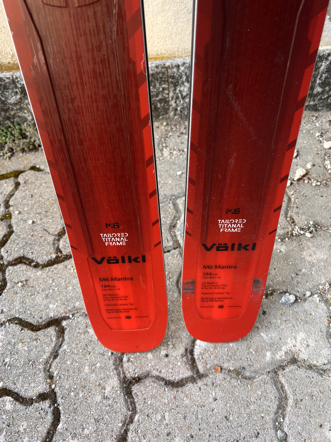 184cm Sci freeride Volkl Mantra M6 96 usato N1