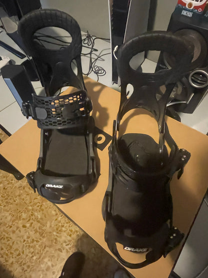 Attacchi Drake King tg.  L + Scarponi Anthem boa 43 usati
