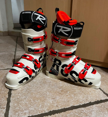 scarponi da sci Rossignol Hero 130 tg. 26.5 usati
