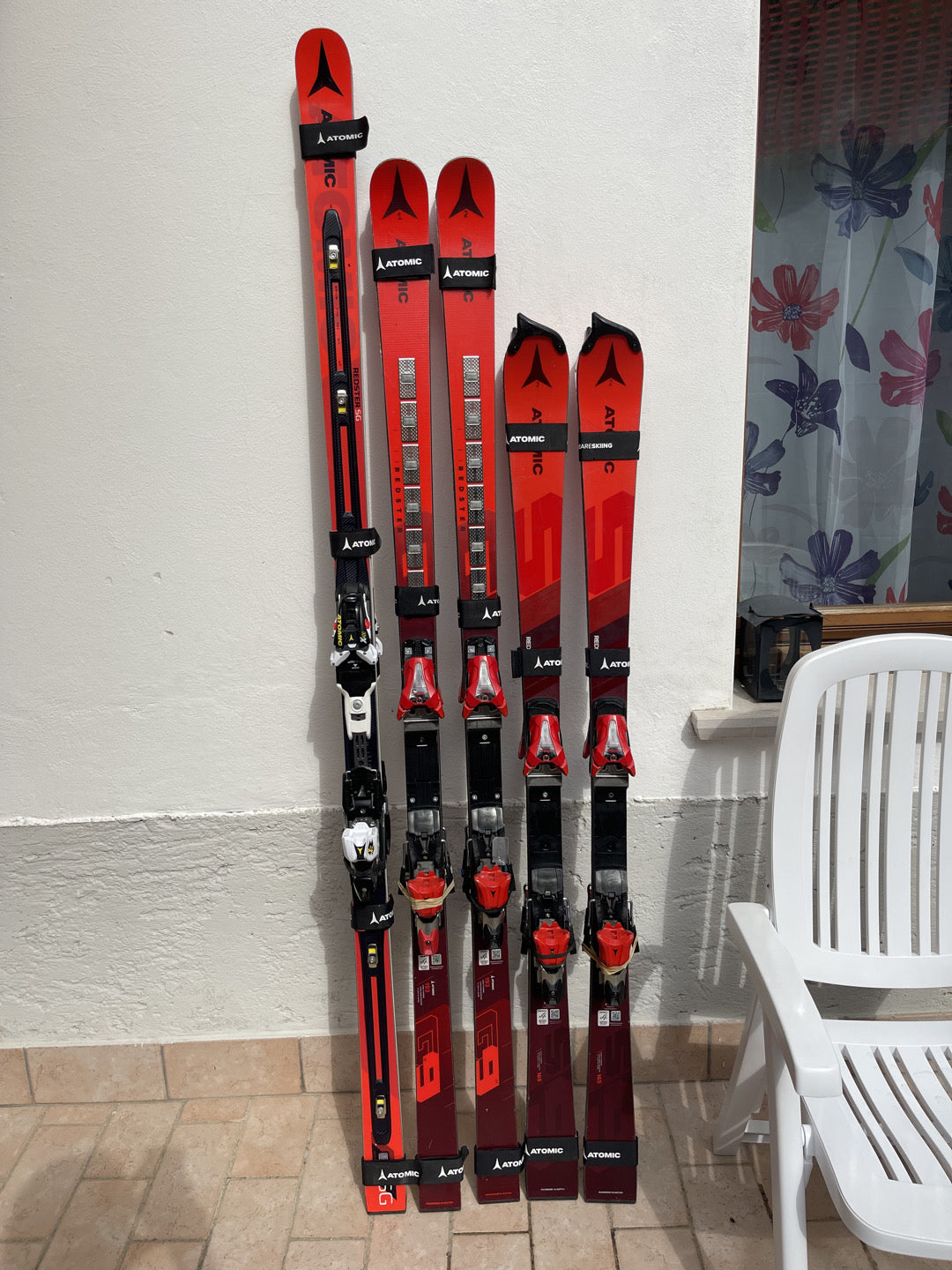 Pacchetto sci Atomic Race GS/SL usati