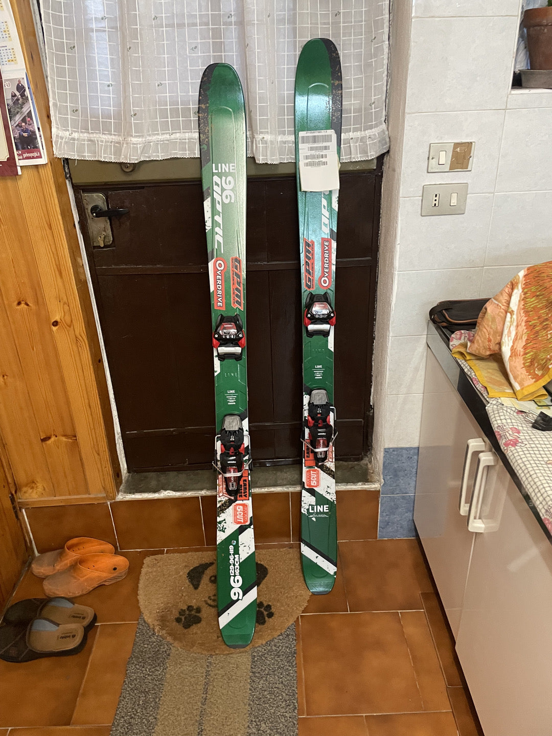 163cm Sci Freestyle Line Optic 96 + marker Griffon 130 nuovo