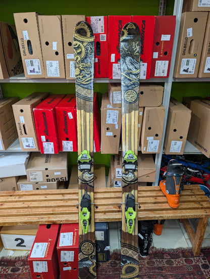 Sci alpinismo/freeride K2 Kung fujas 189cm usati