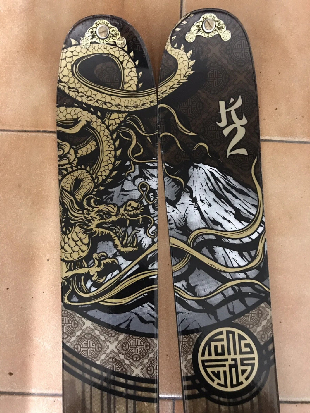 Sci alpinismo/freeride K2 Kung fujas 189cm usati