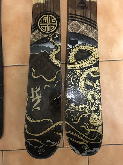 Sci alpinismo/freeride K2 Kung fujas 189cm usati