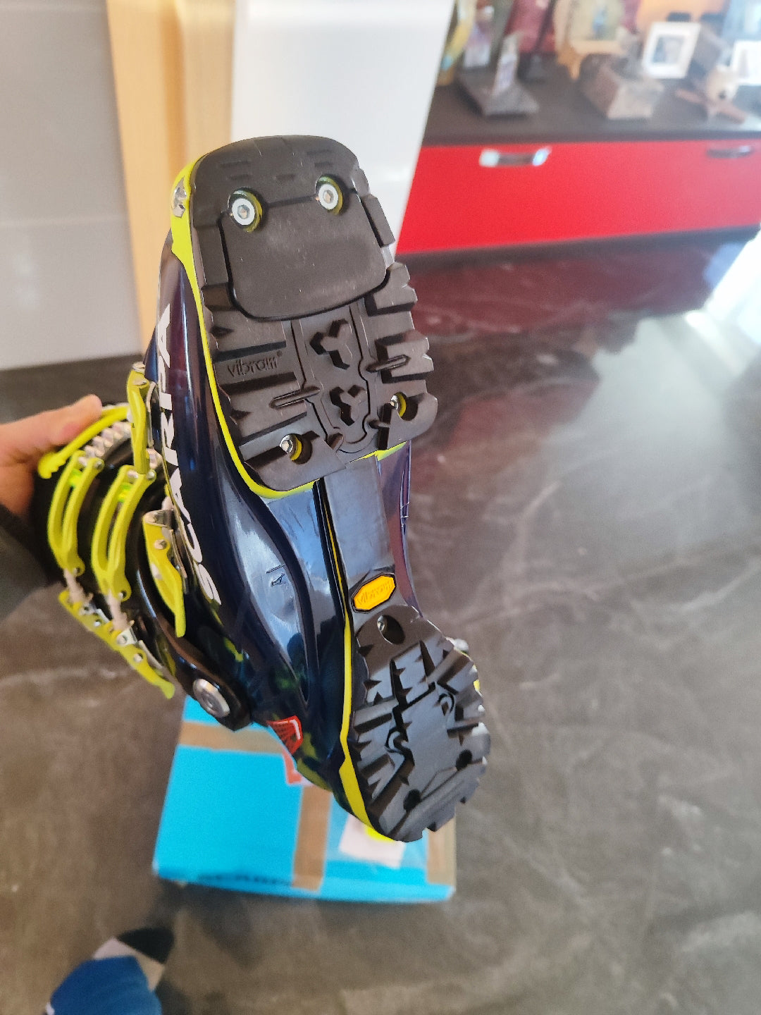 Scarponi sci alpinismo Scarpa Freedom tg. 26cm usati