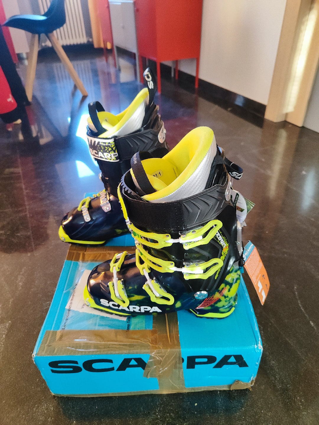 Scarponi sci alpinismo Scarpa Freedom tg. 26cm usati