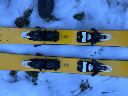 Sci Line vision 108 175cm r19 + attacco atomic shift + Pelli usati