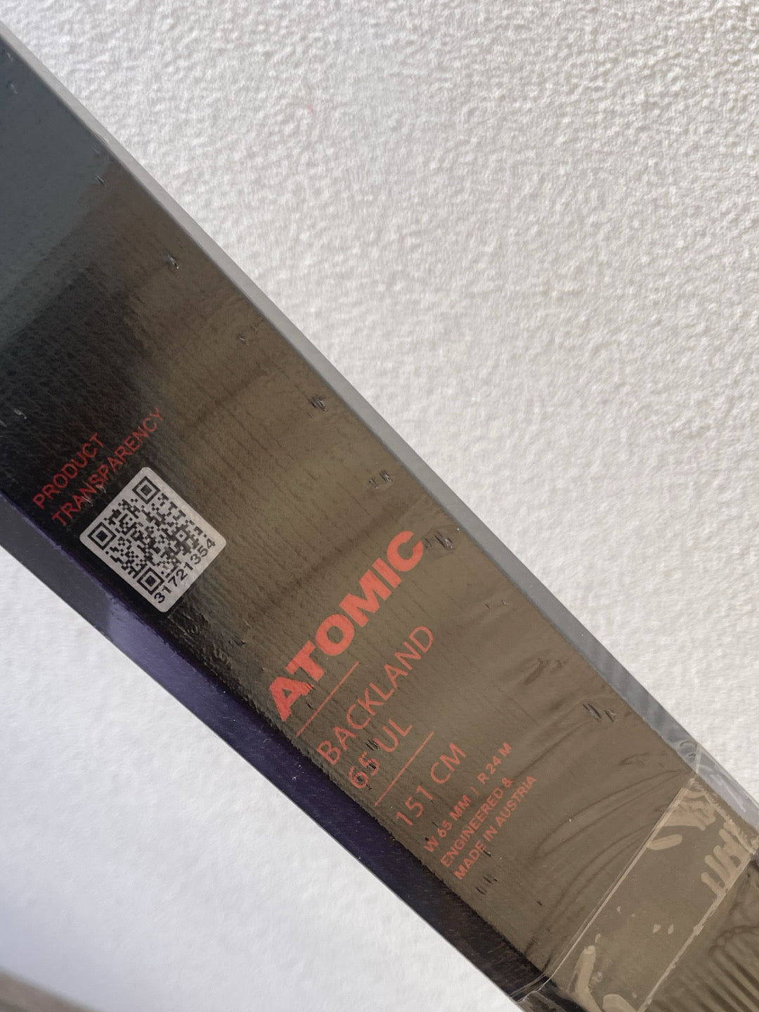 atomic backland 65 UL 151cm NUOVO