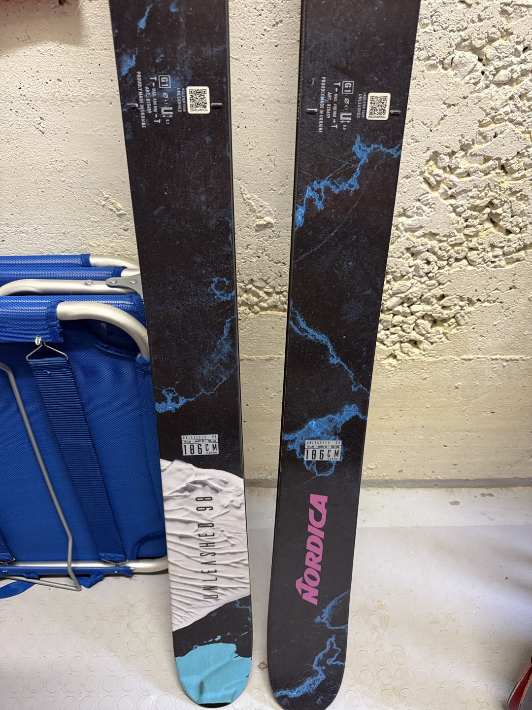 sci nordica unleashed lunghezza 186cm R18 USATI