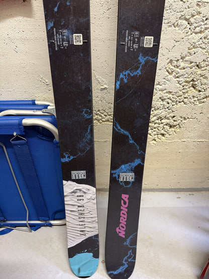 sci nordica unleashed lunghezza 186cm R18 USATI