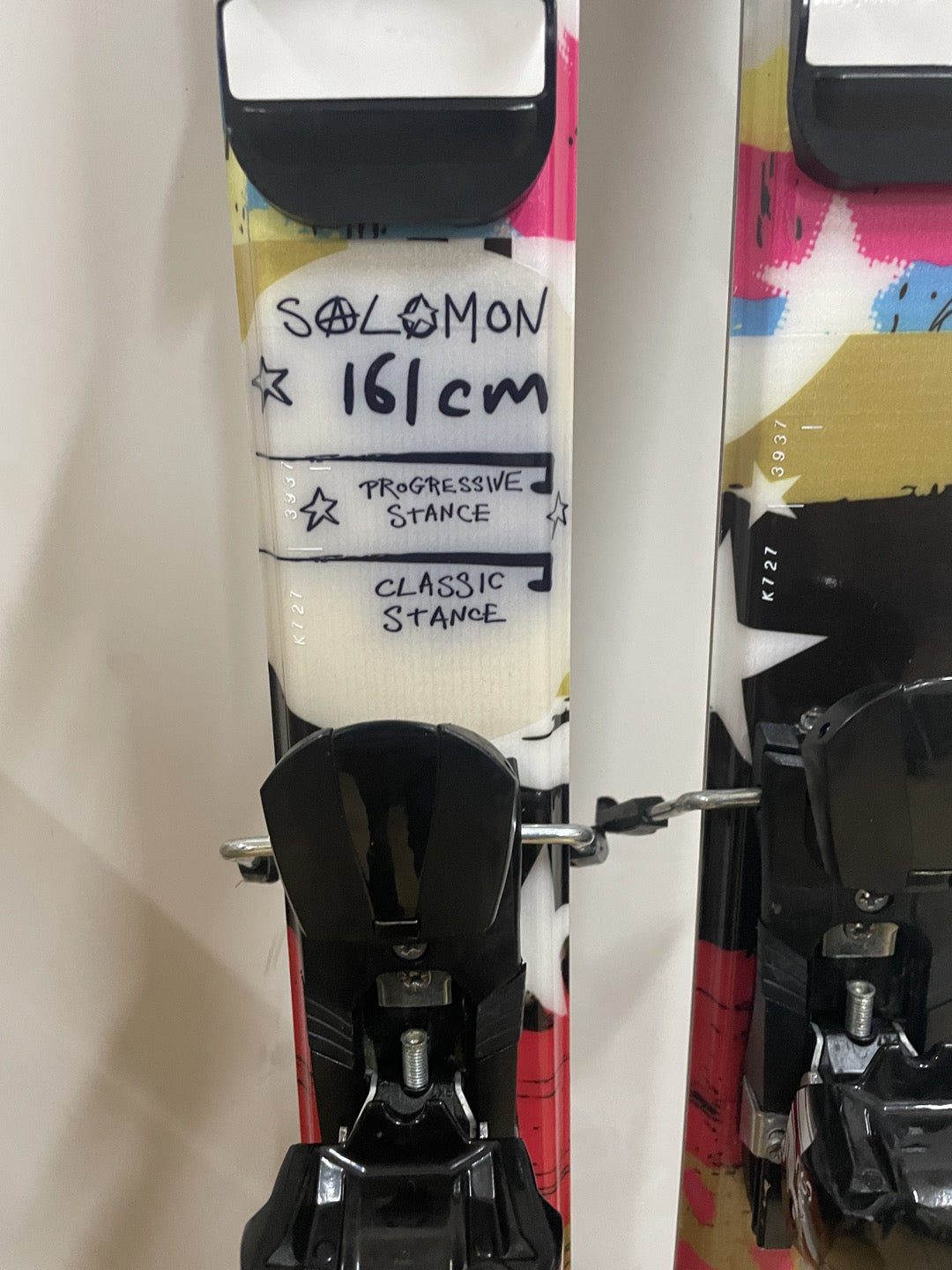 sci twin-tip Salomon Teneight Thruster 161cm usati