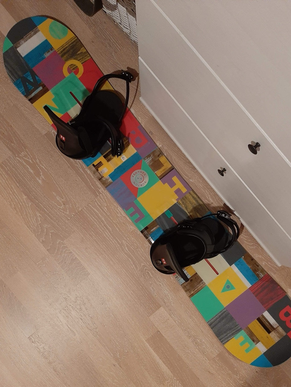 Tavola Burton taglia 149+attacchi Burton FreeStyle USATI