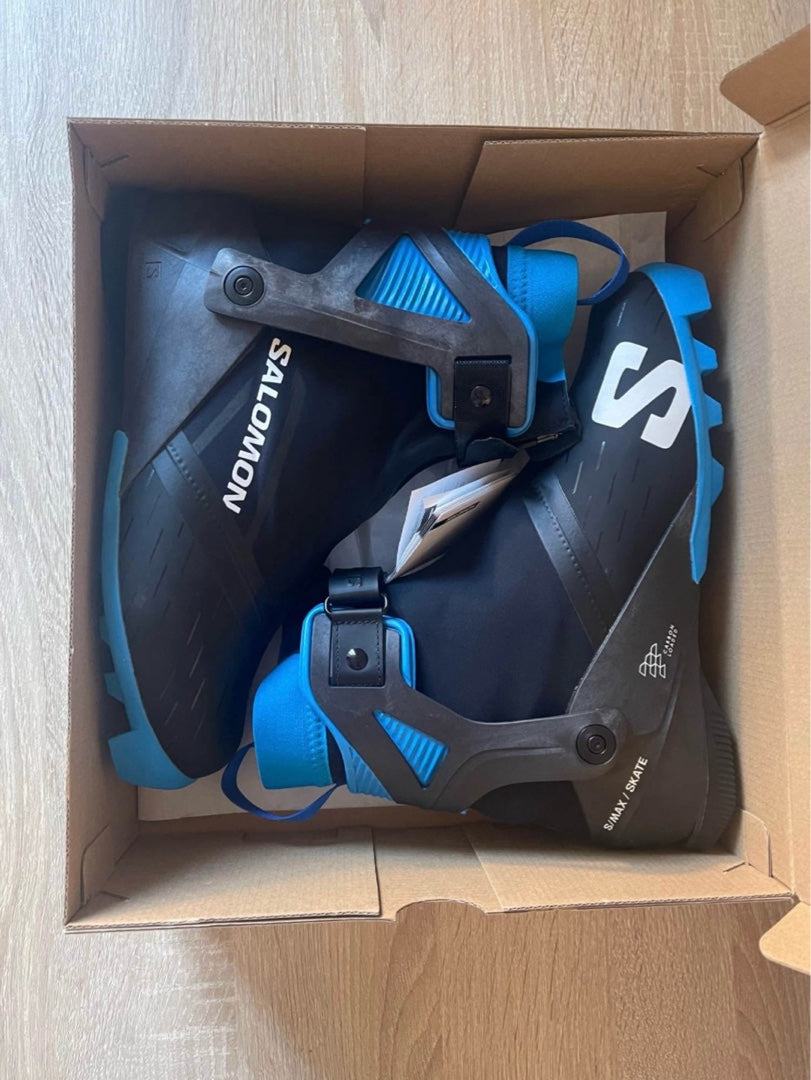 Scarponi Salomon S/max Carbon skate tg. 41 1/3  sci fondo nuovi