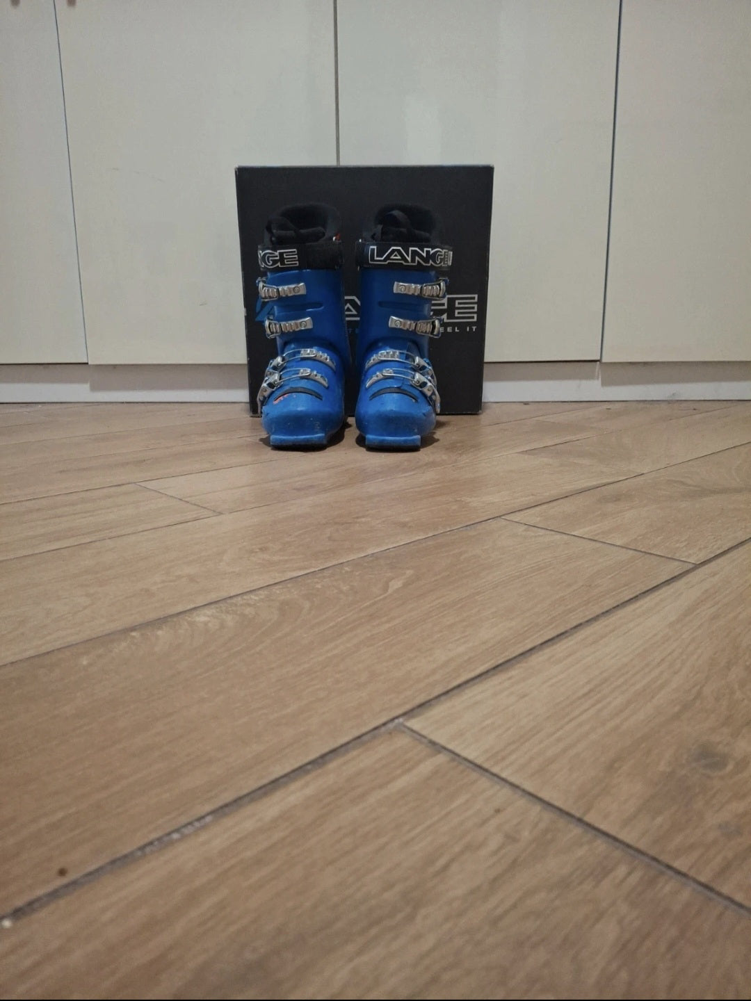 Scarponi sci gara bambino Lange RS 60 tg. 21.5 usati