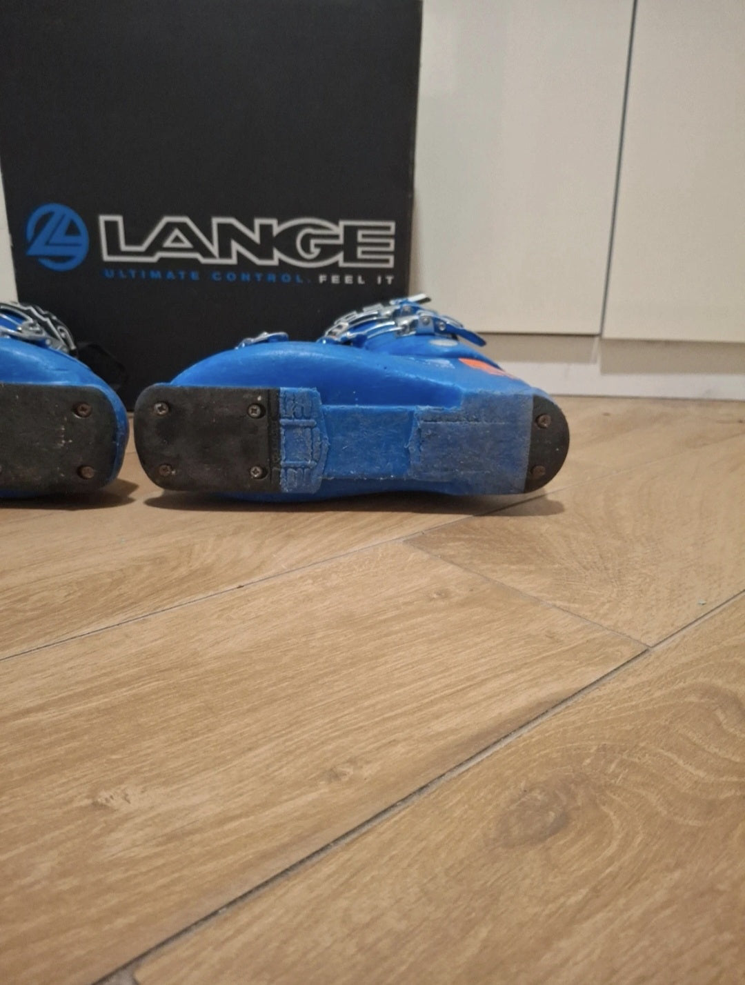 Scarponi sci gara bambino Lange RS 60 tg. 21.5 usati