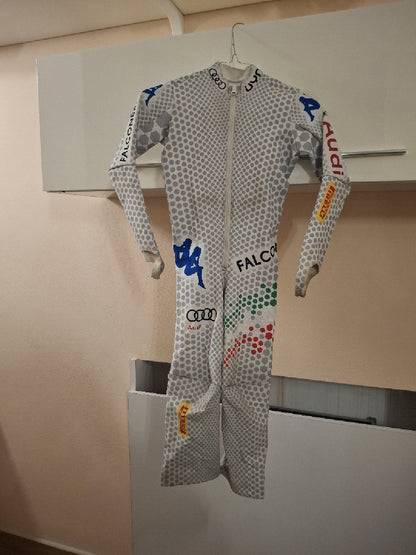 Tuta da sci della nazionale Italiana tg 8 anni usata