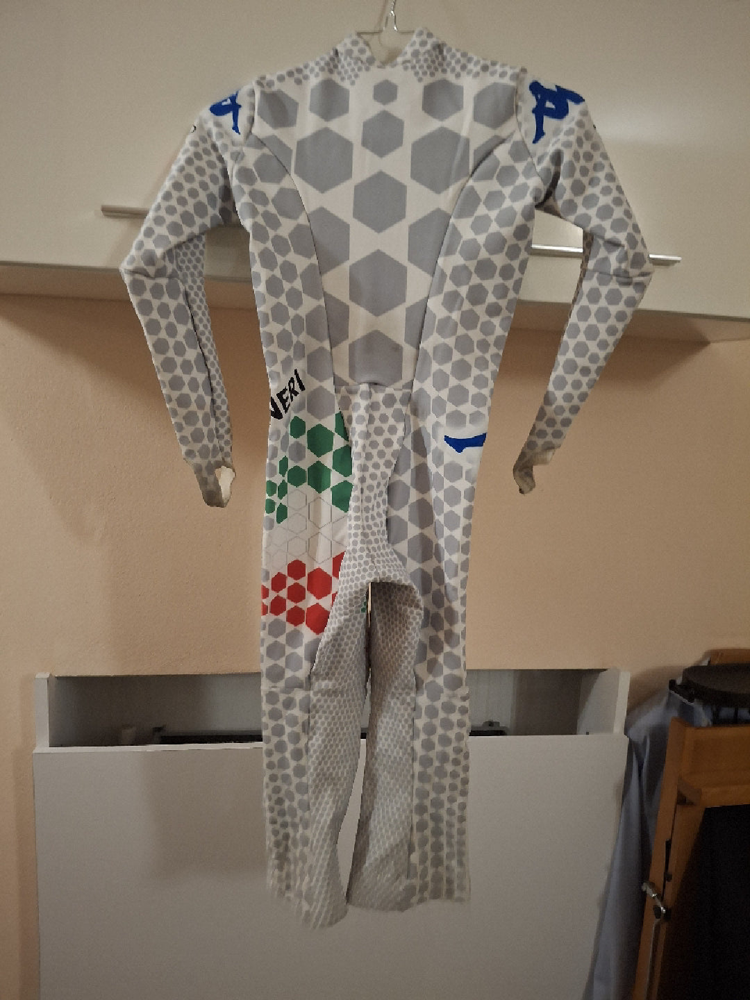 Tuta da sci della nazionale Italiana tg 8 anni usata